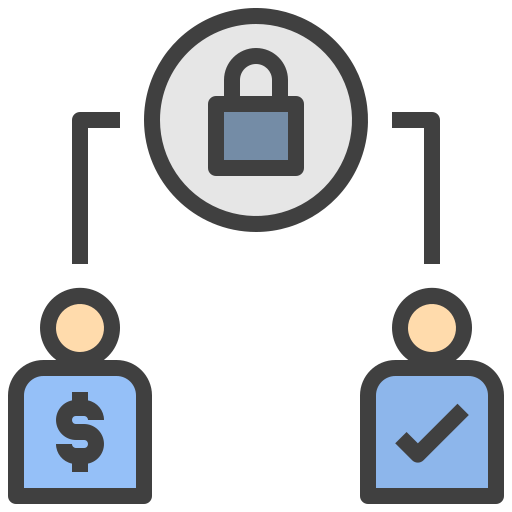 Guarantor Generic Outline Color icon