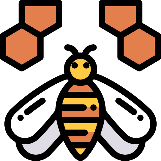 abeja icono gratis