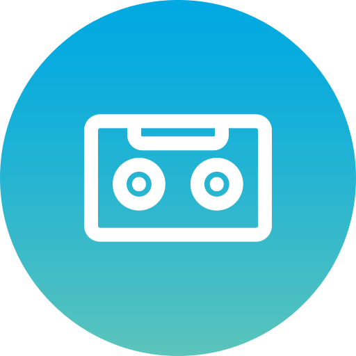 cassette Icône gratuit cassette Icône gratuit