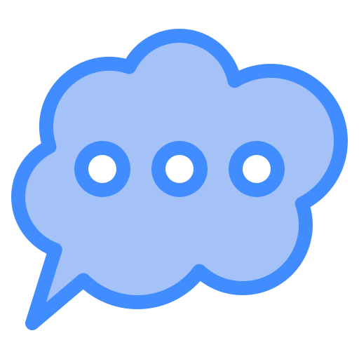 Bubble Generic Blue icon