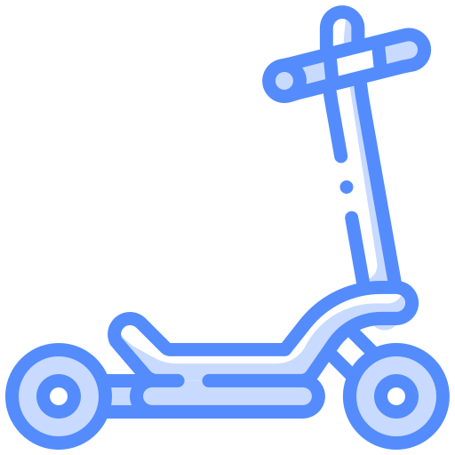 scooter electrico icono gratis