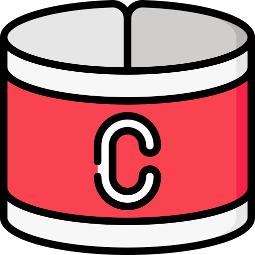 bande de capitaine Icône gratuit bande de capitaine Icône gratuit