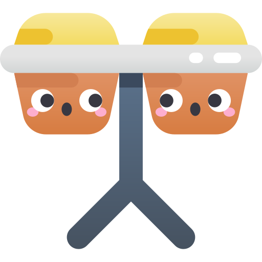 bongós icono gratis