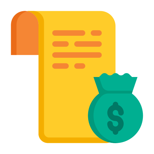 Invoice Generic Flat icon