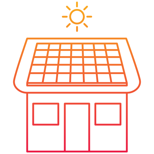 energía solar icono gratis