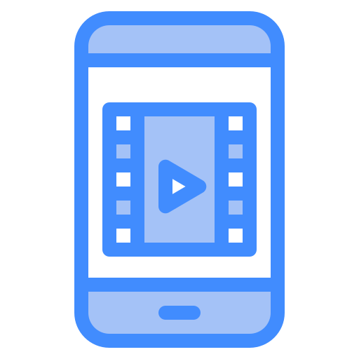 reproductor de video icono gratis