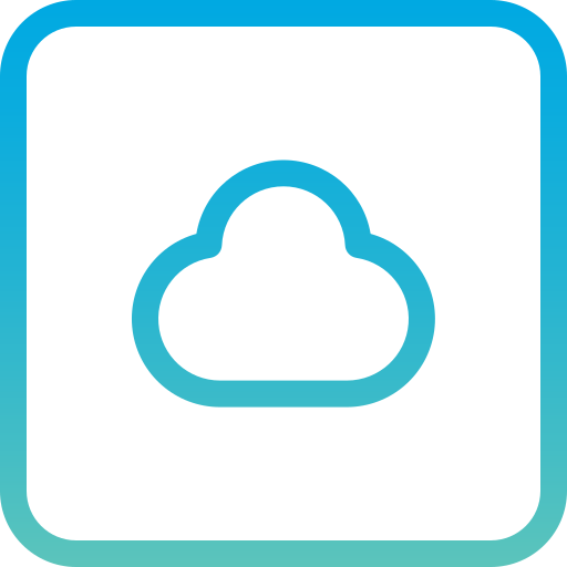 Cloud Generic Gradient icon