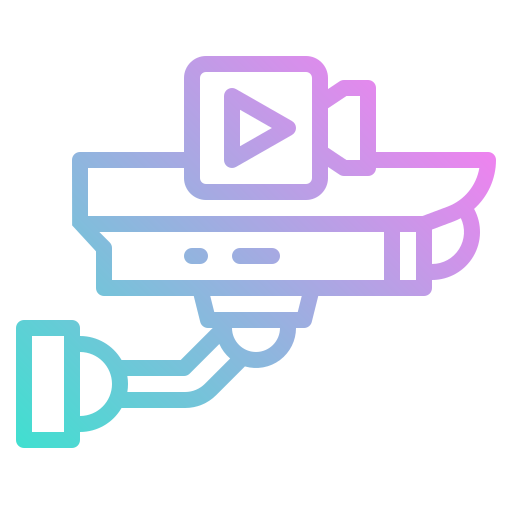 circuito cerrado de televisión icono gratis