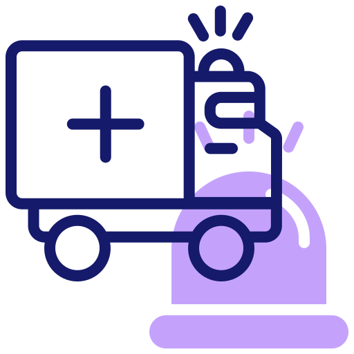 Ambulance free icon
