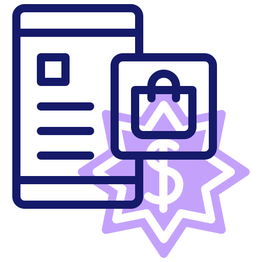 tienda online icono gratis