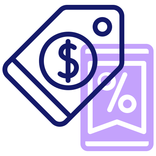 etiqueta de precio icono gratis