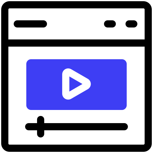 Video free icon