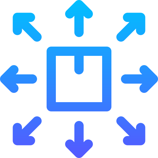 Distribution free icon Distribution free icon