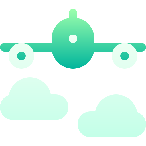 avión icono gratis