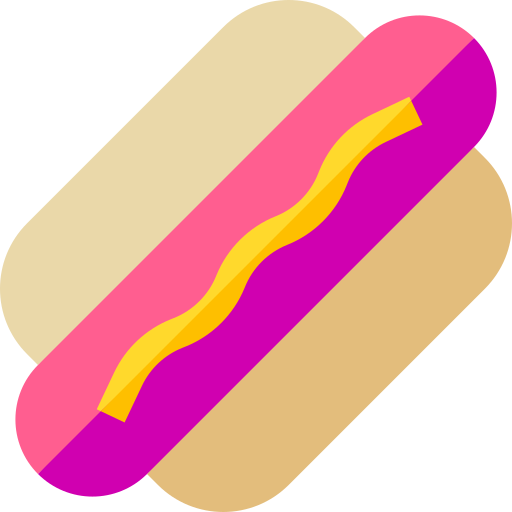 hot dog icono gratis