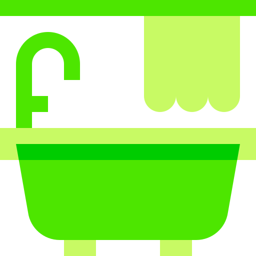 baignoire Icône gratuit baignoire Icône gratuit