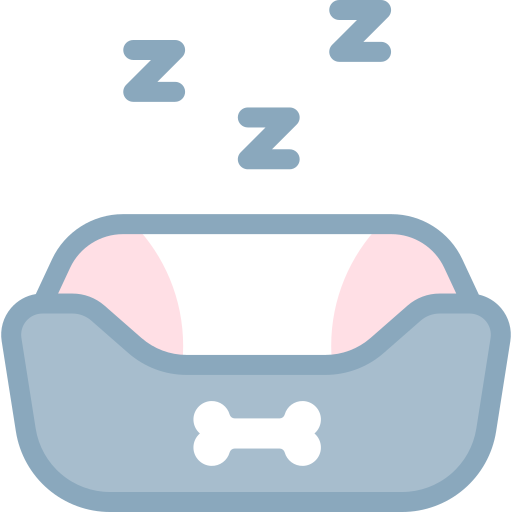 cama para mascotas icono gratis