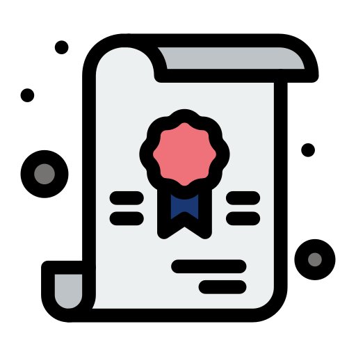 zertifikat kostenlos Icon zertifikat kostenlos Icon