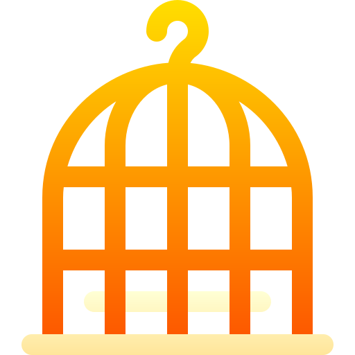 cage à oiseaux Icône gratuit cage à oiseaux Icône gratuit