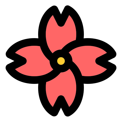 Sakura Generic Outline Color icon