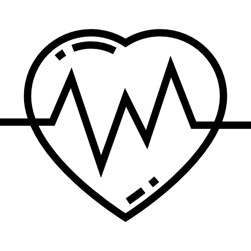 Cardiogram Detailed Straight Lineal icon