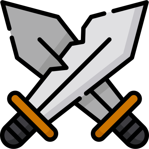 espadas icono gratis