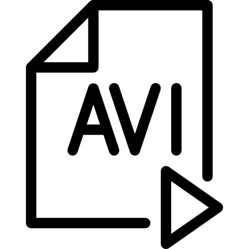 avi Icône gratuit