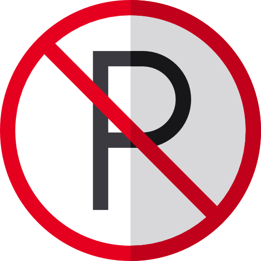 Parking Basic Straight Flat Icon