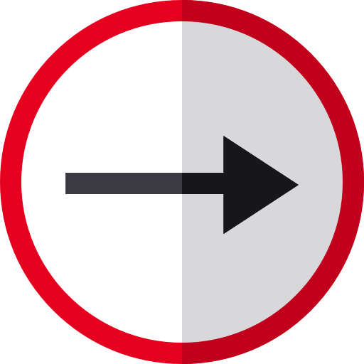 Turn right free icon