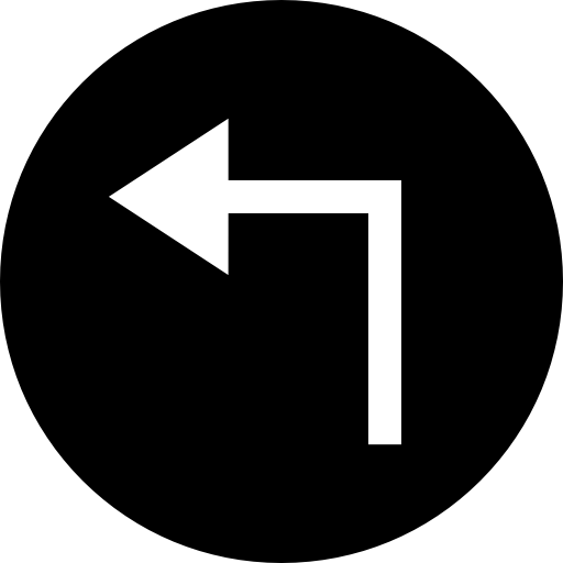 biegen sie links ab kostenlos Icon biegen sie links ab kostenlos Icon