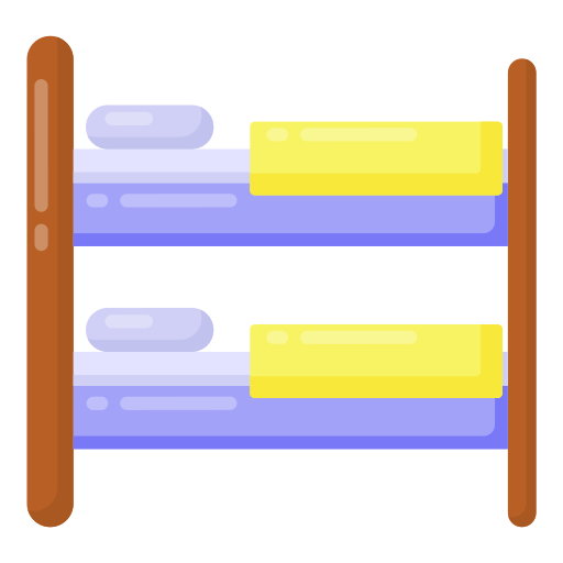 이층 침대 무료 아이콘