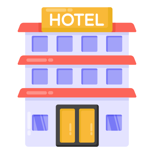 Hotel Generic Flat icon