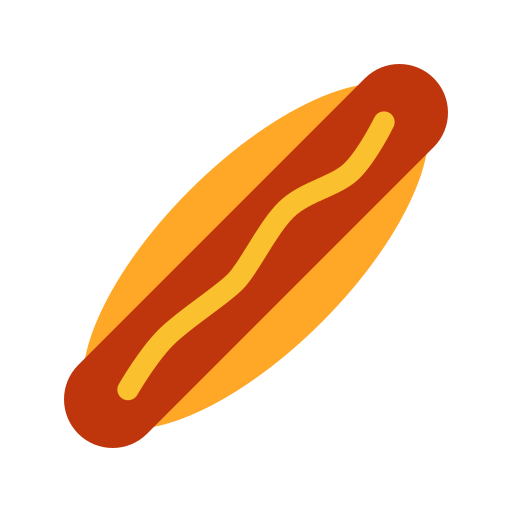 hot dog icono gratis