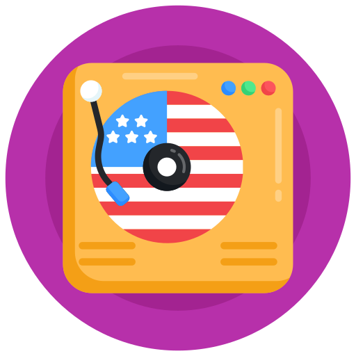 Turntable free icon Turntable free icon