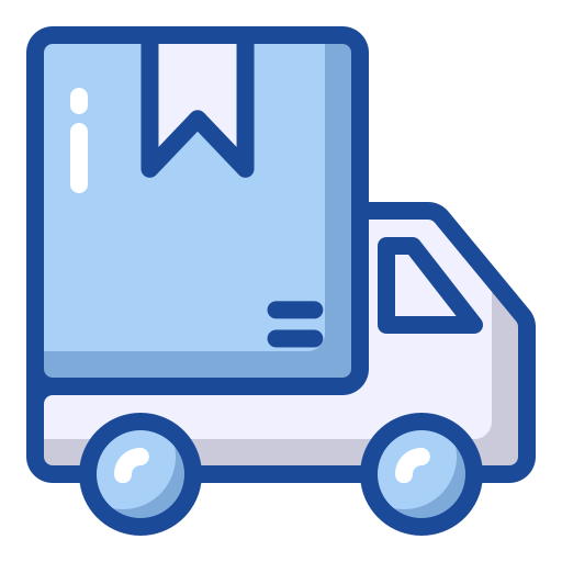 Delivery truck Generic Blue icon