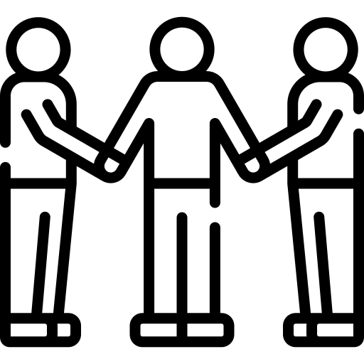 intermédiaire Icône gratuit