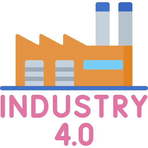 industria 40 icono gratis