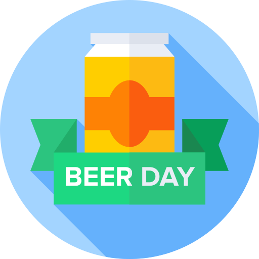 dia internacional de la cerveza icono gratis