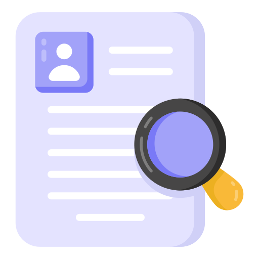 구직 검색 무료 아이콘