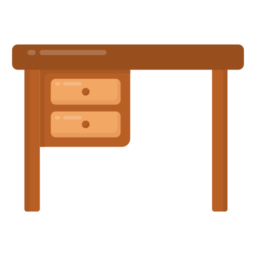 School desk Generic Flat icon