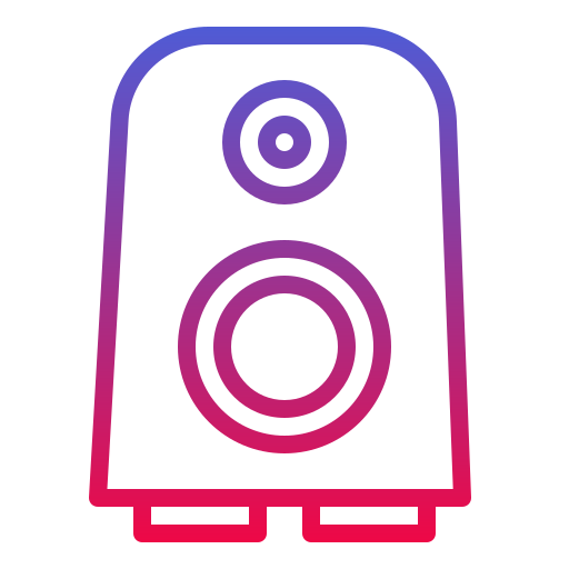 altavoz de sonido icono gratis