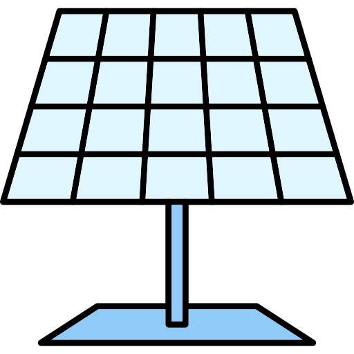 panel solar icono gratis