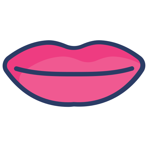 Kiss Generic Outline Color icon