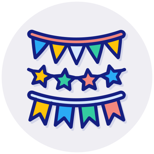 Гирлянда бесплатно иконка