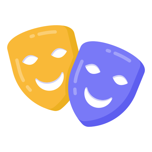 máscara de festa grátis ícone