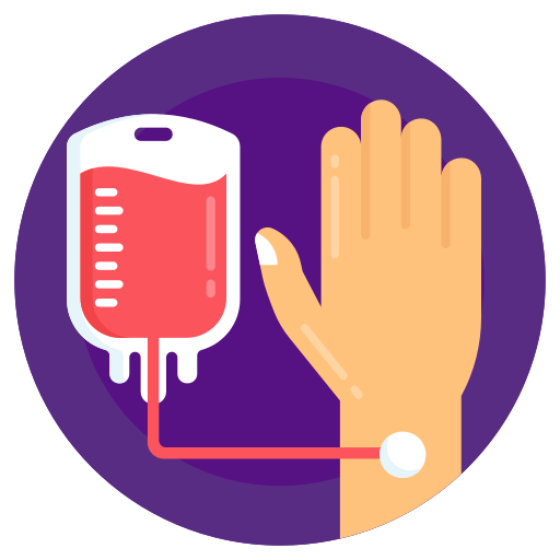 Blood bag Generic Circular icon