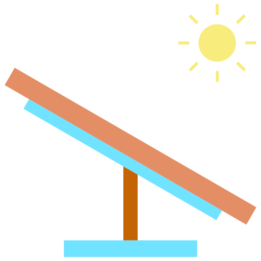 energía solar icono gratis