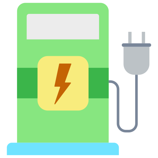 전기 스테이션 무료 아이콘