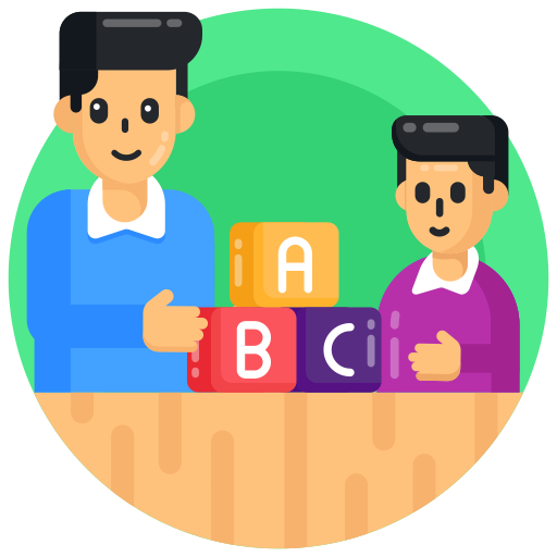 bloque abc icono gratis