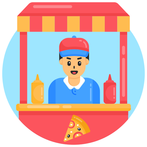 pizzería icono gratis